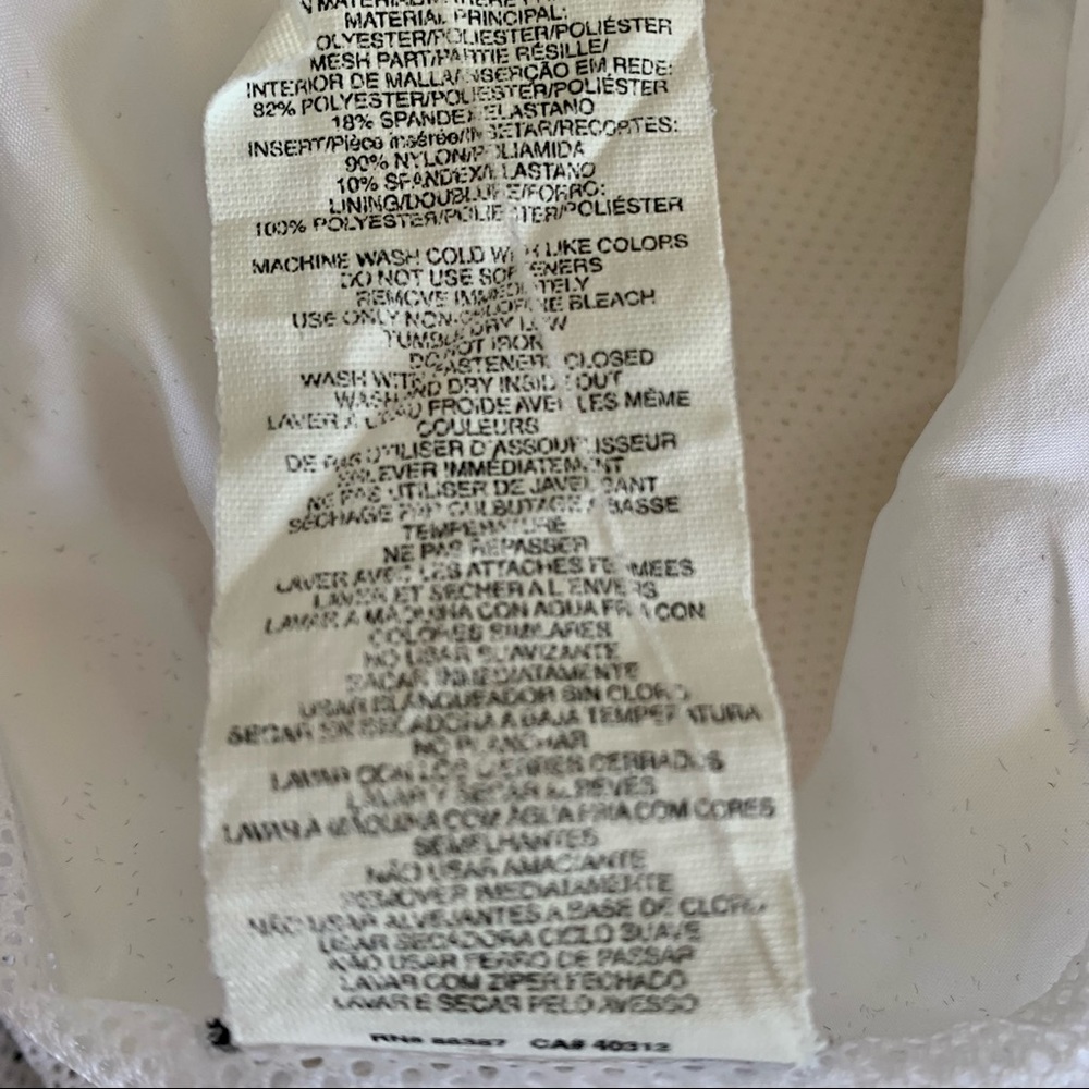 Adidas Clima365 White Zip Jacket Size Small - Picture 8 of 8